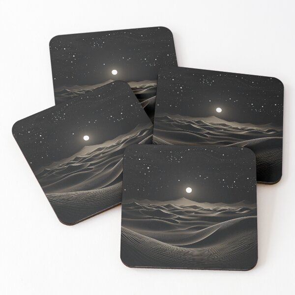 Item preview, Dunes at Night - Vector field study #3 designed and sold by tensorbrush.
