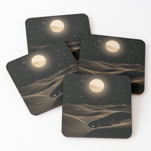 Item preview, Dunes at Night - Vector field study #4 designed and sold by tensorbrush.