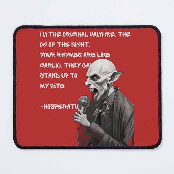 Item preview, Nosferatu in a Rap Battle designed and sold by greenbeanart.