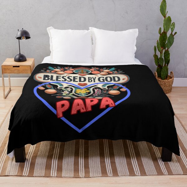 Item preview, BLESSED BY GOD PAPA designed and sold by carlos crane.