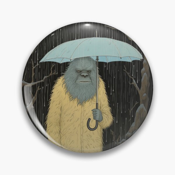 Item preview, Rainy Day Sasquatch designed and sold by sethbdoe.