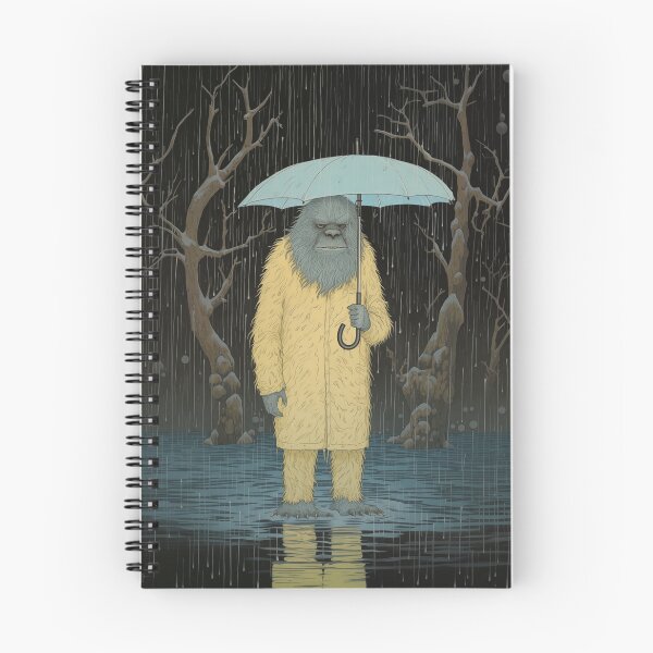 Item preview, Rainy Day Sasquatch designed and sold by sethbdoe.