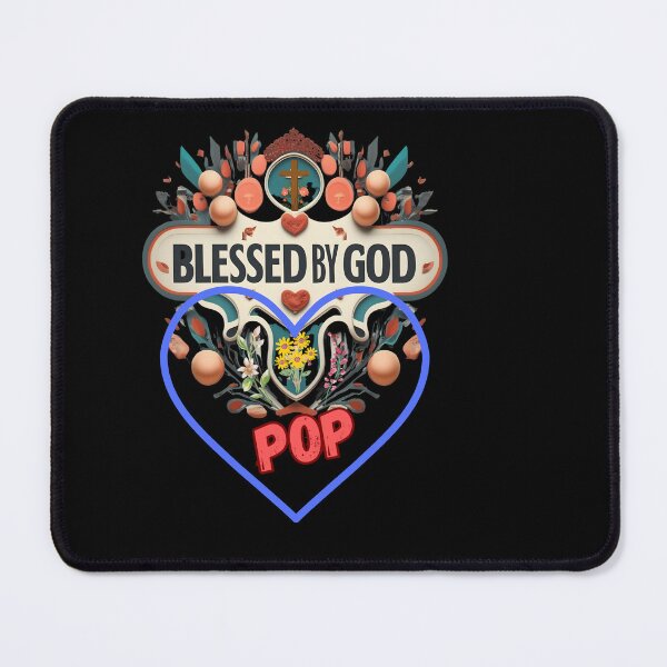 Item preview, BLESSED BY GOD POP designed and sold by carlos crane.