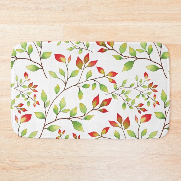 Item preview, New Leaves - White Background designed and sold by FuriByDesign.