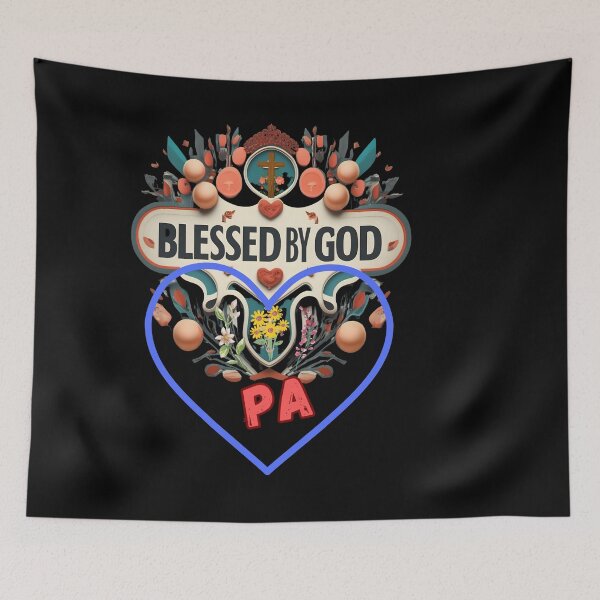 Item preview, BLESSED BY GOD PA designed and sold by carlos crane.