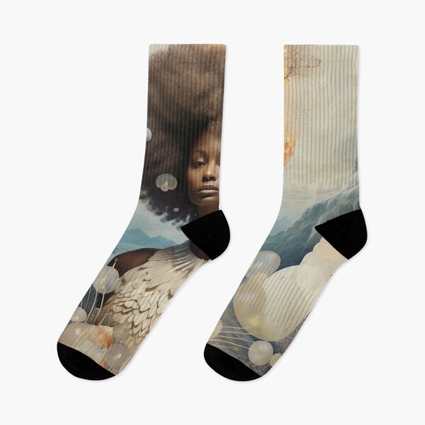 Item preview, Afrofuturism Art designed and sold by MidJourneymen.