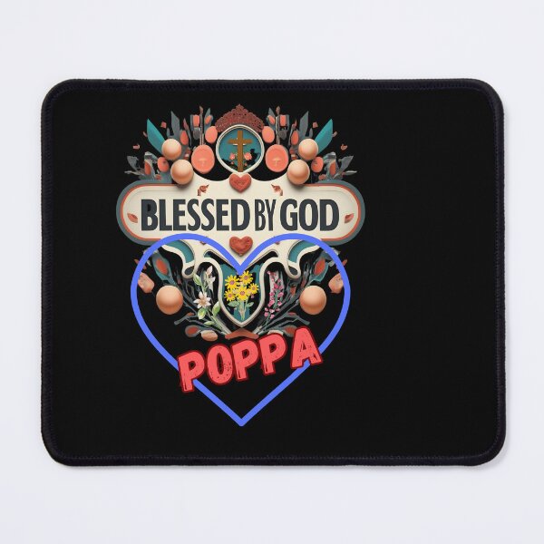 Item preview, BLESSED BY GOD POPPA designed and sold by carlos crane.