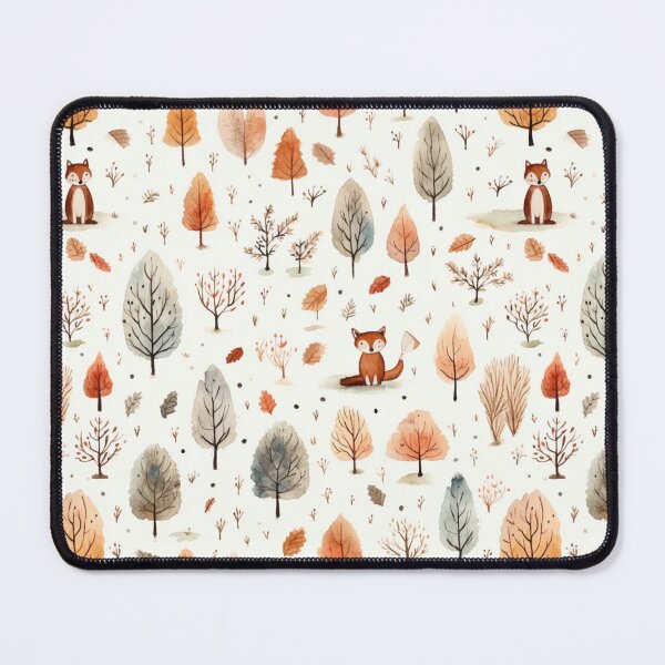 Item preview, Watercolor autumn forest designed and sold by PawsandPages.