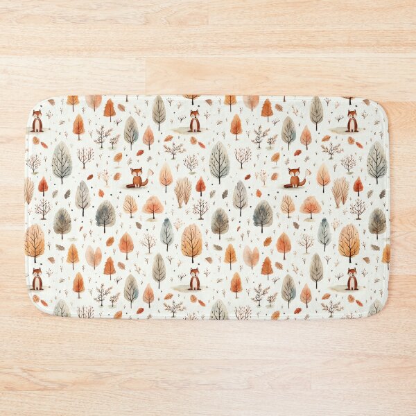 Item preview, Watercolor autumn forest designed and sold by PawsandPages.