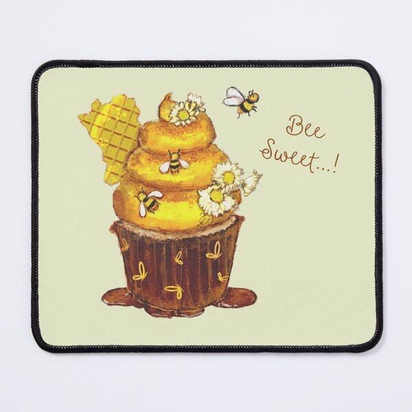 Item preview, Bee Sweet, Honey Cupcake designed and sold by LillyUndercroft.