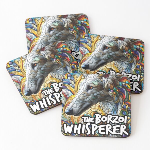 Item preview, The borzoi whisperer. I love borzois. designed and sold by MrPila.