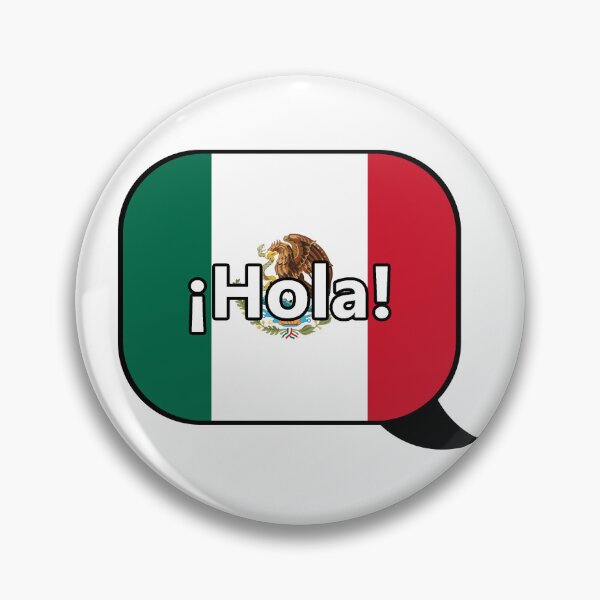 Item preview, "Hello!" Spanish Speech Bubble MX designed and sold by Eusong.