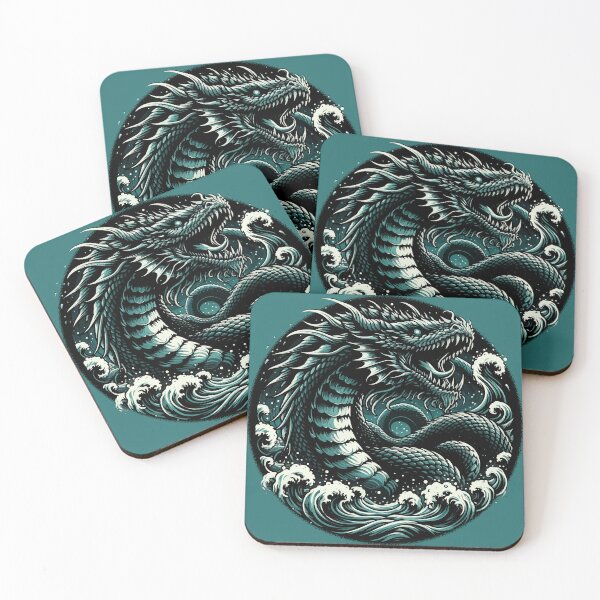 Item preview, Leviathan's Oceanic Fury Circle Design designed and sold by MegaDirt.