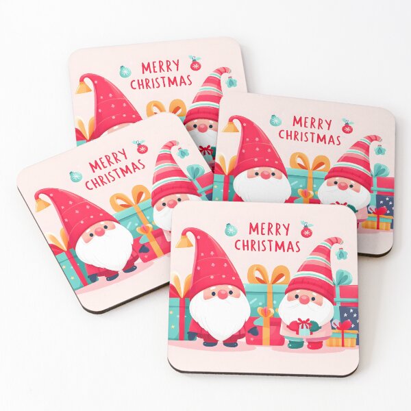 Item preview, Santa Claus Gnomes Merry Christmas designed and sold by MrChimpStore.
