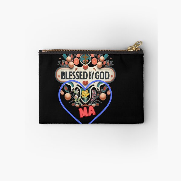 Item preview, BLESSED BY GOD MA designed and sold by carlos crane.