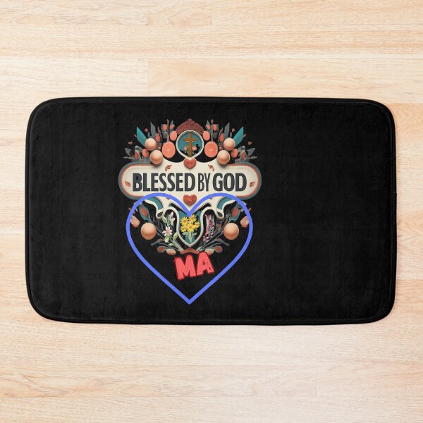 Item preview, BLESSED BY GOD MA designed and sold by carlos crane.