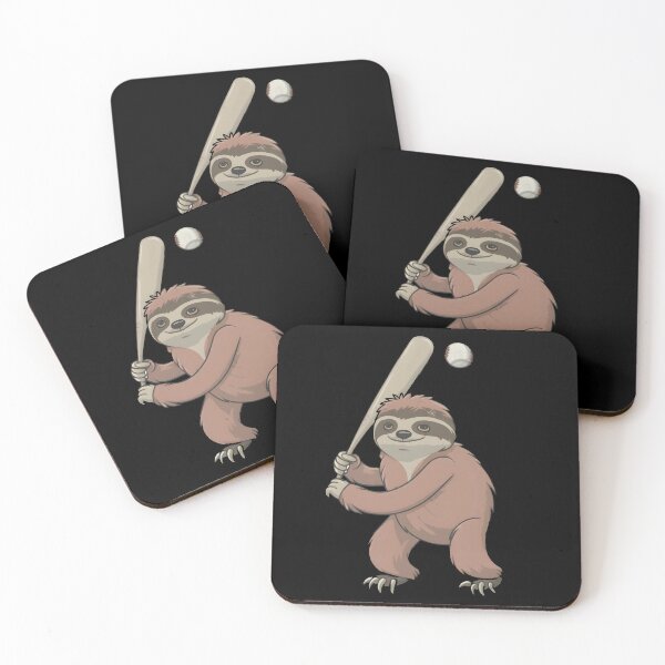 Item preview, Baseball Player Sloth designed and sold by ratchawoot.