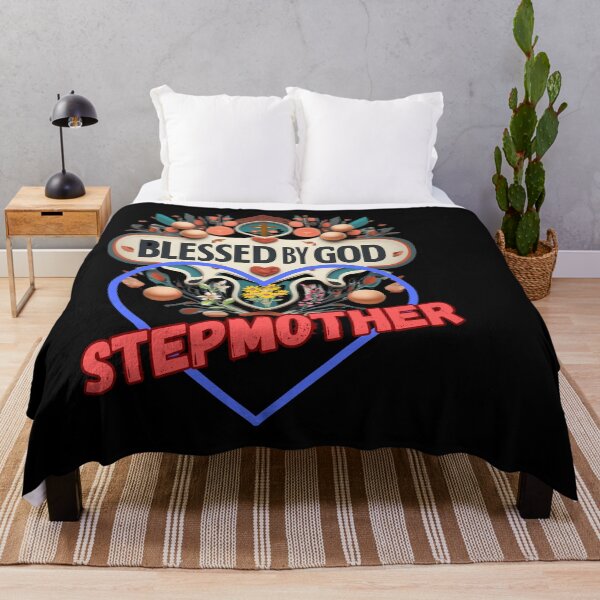 Item preview, BLESSED BY GOD STEPMOTHER designed and sold by carlos crane.
