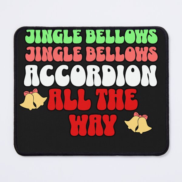 Item preview, Jingle Bellows Jingle Bellows Accordion all the way designed and sold by Beverly Kempf.