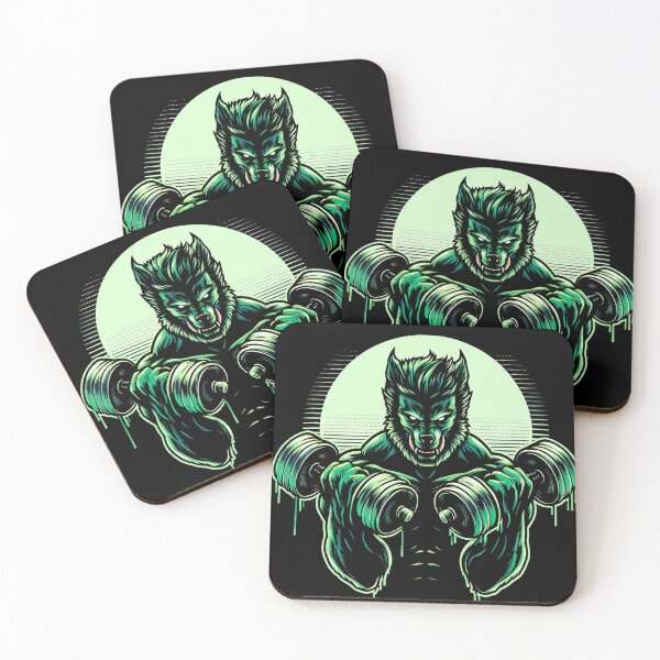 Item preview, Workout Werewolf designed and sold by Hauntwire.