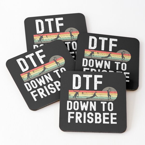 Item preview, DTF Down To Frisbee designed and sold by HappyDelights.
