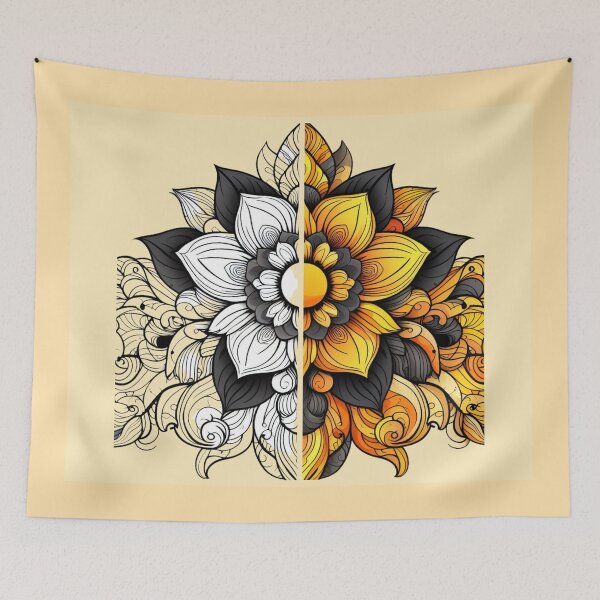 Item preview, Vintage flowers. center design.Romantic design designed and sold by Alkymias.