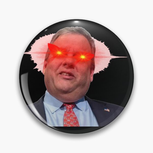 Item preview, Chris Christie red eyes designed and sold by HughIeas.