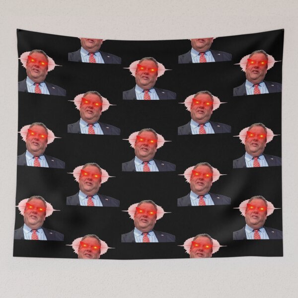 Item preview, Chris Christie red eyes designed and sold by HughIeas.