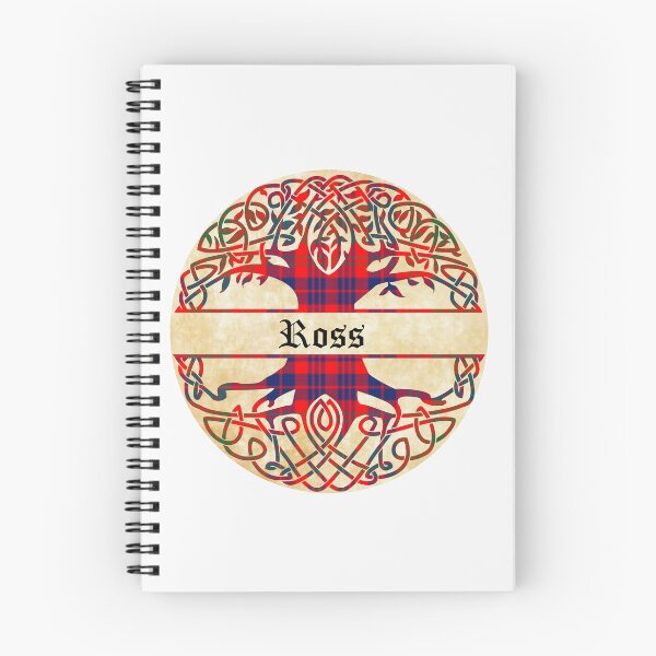 Item preview, Ross Tree of Life Clan Scottish Surname tartan designed and sold by BagTown Clans.