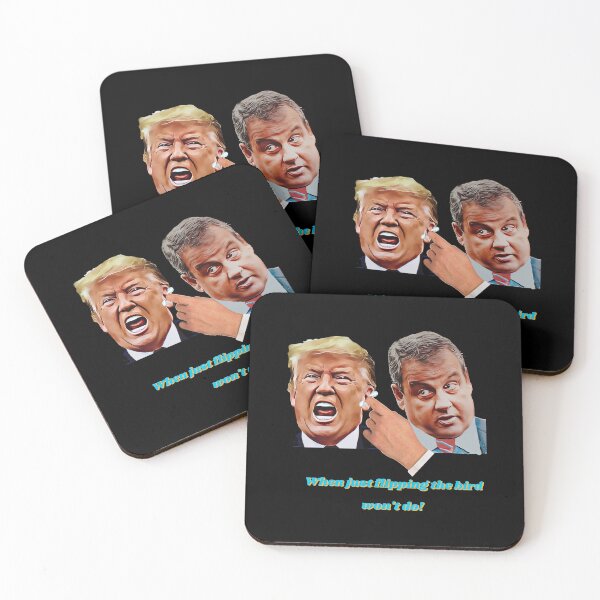 Item preview, Christie gives Trump Wet Willie, Chris Christie for President designed and sold by HughIeas.