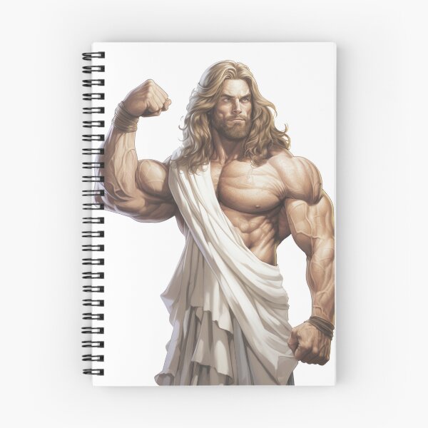 Item preview, Funny jacked Jesus design designed and sold by Inklusivestyles.