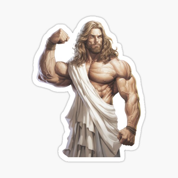 Jesus Gym Stickers for Sale