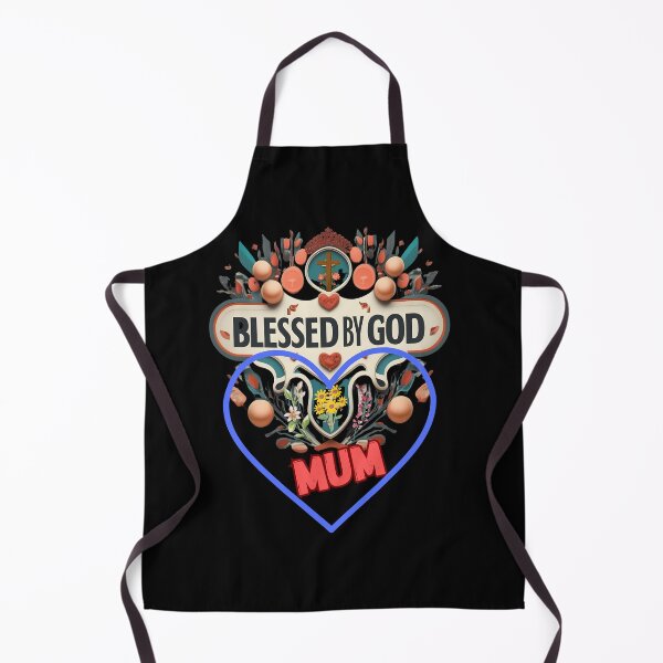 Item preview, BLESSED BY GOD MUM designed and sold by carlos crane.