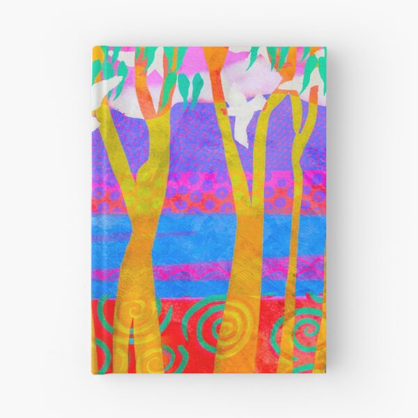 Item preview, Landscape with trees and birds designed and sold by Georgie Sharp.