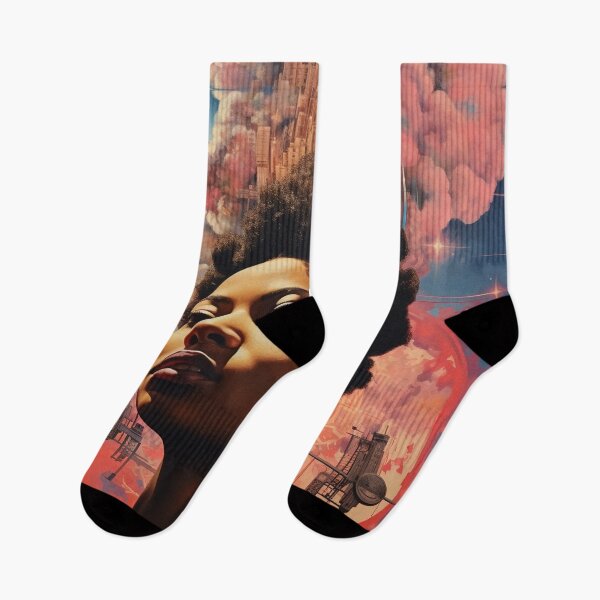 Item preview, Afrofuturism Art designed and sold by MidJourneymen.