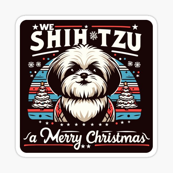 Shih tzu clearance christmas jumper