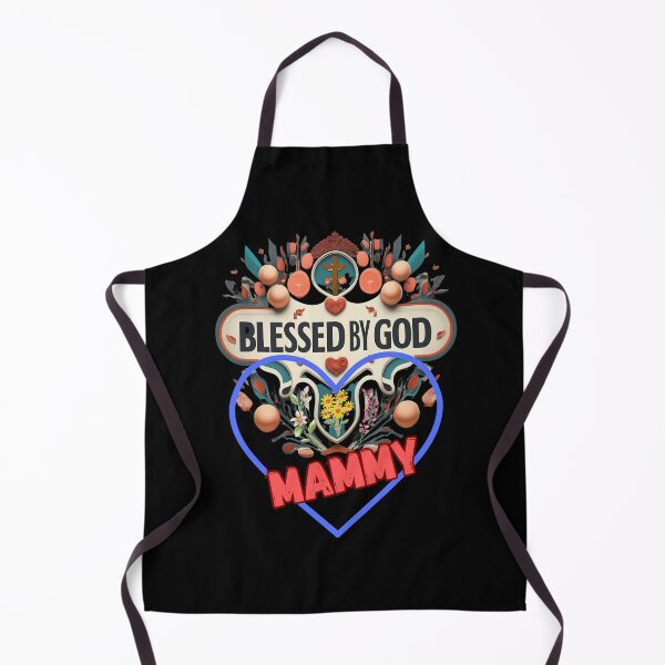 Item preview, BLESSED BY GOD MAMMY designed and sold by carlos crane.