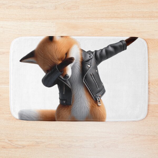 Item preview, Dabbing Fox with Leather Jacket and boots designed and sold by erkabees.