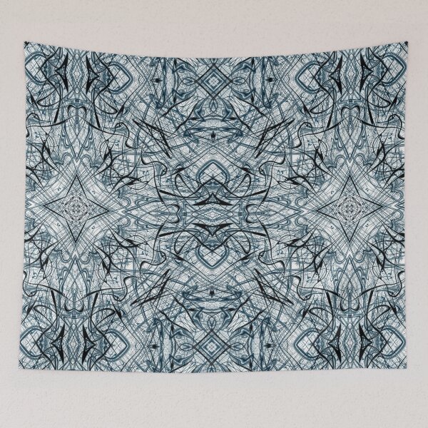 Item preview, Starline Currents Blue  designed and sold by David Pierce.