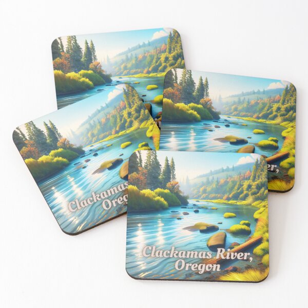 Item preview, Clackamas River Oregon designed and sold by OregonsOwn.