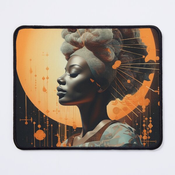 Item preview, Afrofuturism Art designed and sold by MidJourneymen.