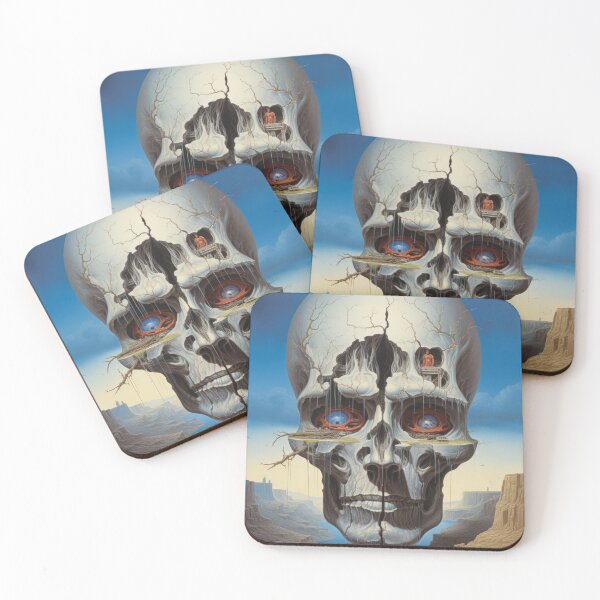 Item preview, A Beksinski-inspired Skull designed and sold by Dreamers Artists.