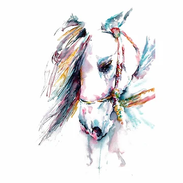 Artwork thumbnail, Cheval by Collection de trésors