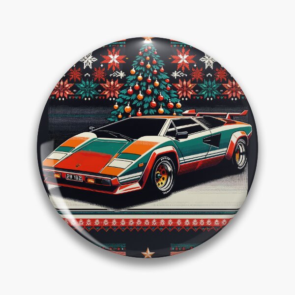 Artikelvorschau, 1982 Countach LP500  Weihnachtspullover Tanne entworfen und verkauft von Martymcflay.