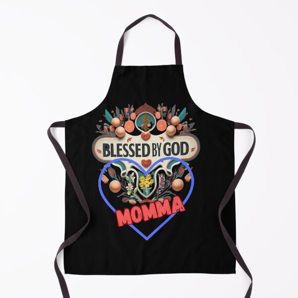 Item preview, BLESSED BY GOD MOMMA designed and sold by carlos crane.