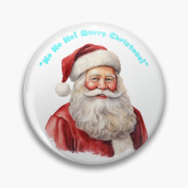 Item preview, Ho Ho Ho! Merry Christmas! with light blue letters designed and sold by ysogoodsshop.