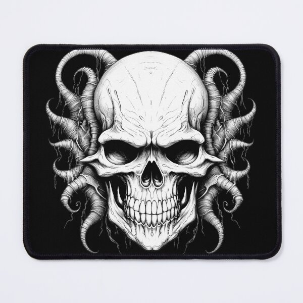 Item preview, Image skull fantasy tattoo Metal designed and sold by Carinaprint.