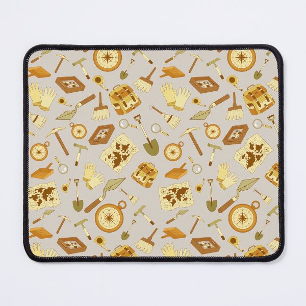 Item preview, Archaeology Toolbox Background Pattern designed and sold by ottrain.
