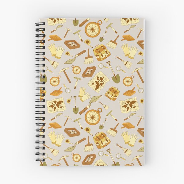 Item preview, Archaeology Toolbox Background Pattern designed and sold by ottrain.