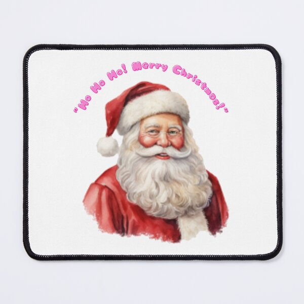 Item preview, Ho Ho Ho! Merry Christmas! with pink letters designed and sold by ysogoodsshop.